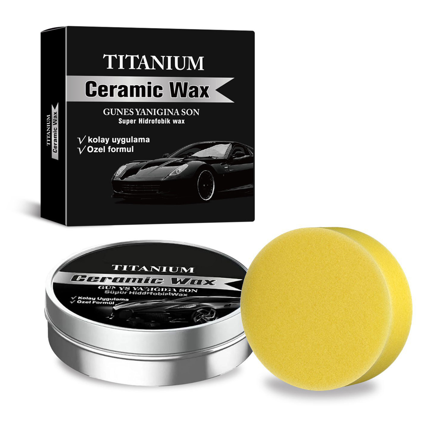 Car Wax Ceramic Coating - 100G Krim Lilin Keramik Lilin Pelapis