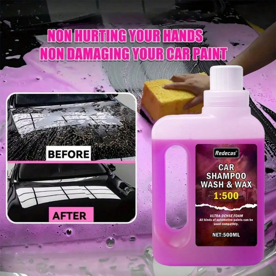 Sabun Cuci Mobil Busa Pink 500 - Car Wax Ceramic Coating ulasan dan harga